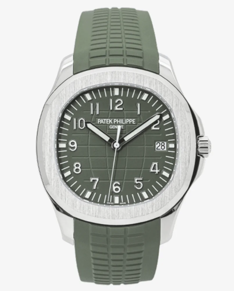 Patek Philippe Aquanaut 5168G-010 42mm White gold Green