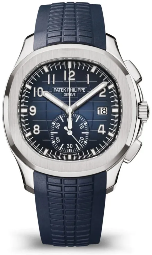 Patek Philippe Aquanaut 5968G-001 White gold Blue