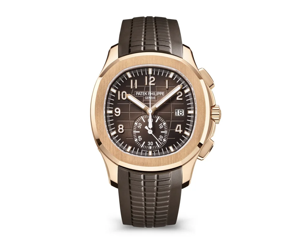 Patek Philippe Aquanaut 5968R-001 42mm Rose gold Brown