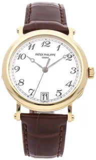 Patek Philippe Calatrava 5053J-001 Yellow gold White