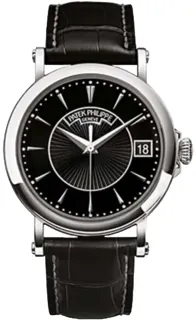 Patek Philippe Calatrava 5153G-001 White gold Black