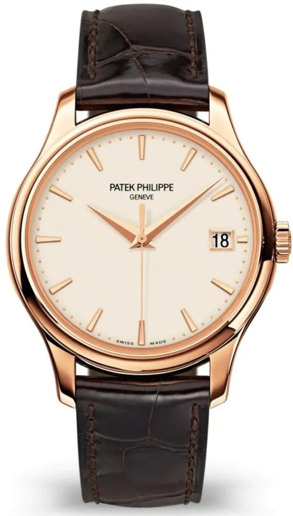 Patek Philippe Calatrava 5227R-001 39mm Rose gold Ivory