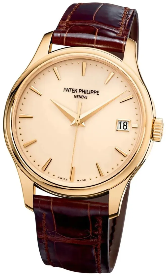 Patek Philippe Calatrava 5227R-001 39mm Rose gold Ivory 7