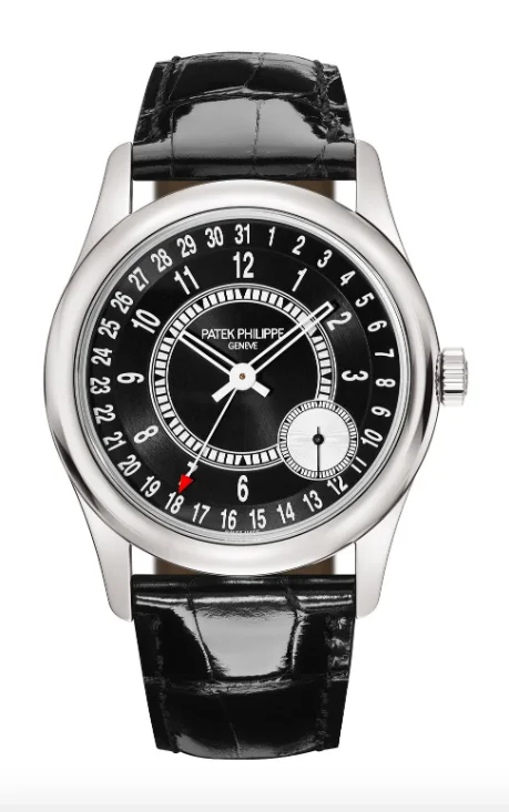 Patek Philippe Calatrava 6006G-001 39mm White gold Black