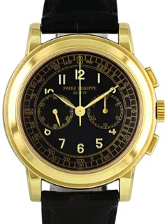 Patek Philippe Chronograph 5070J-001 Yellow gold Black