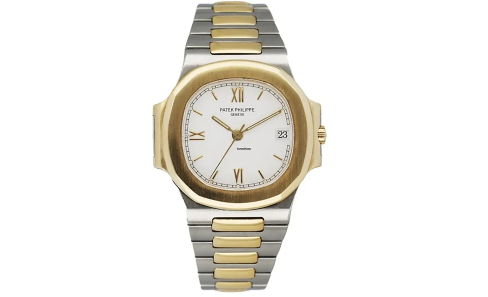 Patek Philippe Nautilus 3800/1JA 37mm Yellow gold and Stainless steel White