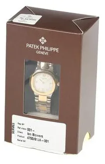 Patek Philippe Nautilus 4700 27mm Yellow gold and Stainless steel White 8