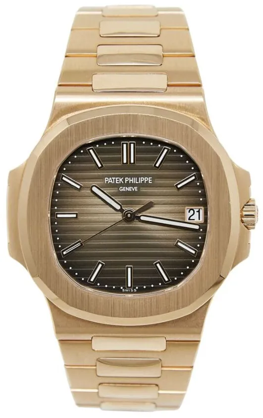 Patek Philippe Nautilus 5711/1R-001 40mm Rose gold Brown