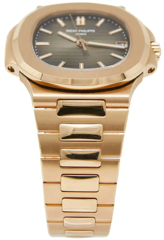 Patek Philippe Nautilus 5711/1R-001 40mm Rose gold Brown 4