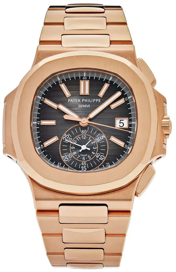 Patek Philippe Nautilus 5980/1R-001 40.5mm Rose gold Black