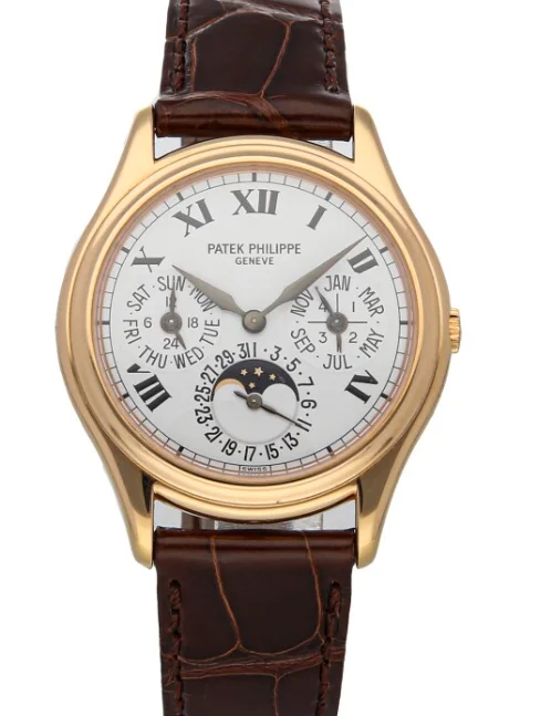 Patek Philippe Perpetual Calendar 3940R 36mm Rose gold Silver