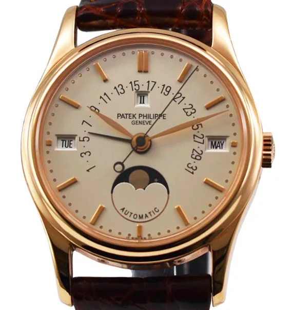 Patek Philippe Perpetual Calendar 5050R 36mm Rose gold Champagne