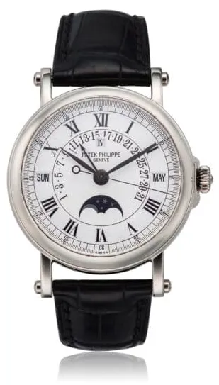 Patek Philippe Perpetual Calendar 5059G 36mm White gold White