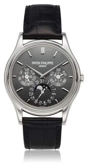 Patek Philippe Perpetual Calendar 5140P-017 37mm Platinum Gray