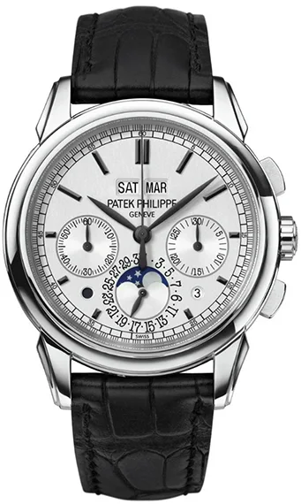 Patek Philippe Perpetual Calendar Chronograph 5270G-001 41mm White gold Silver