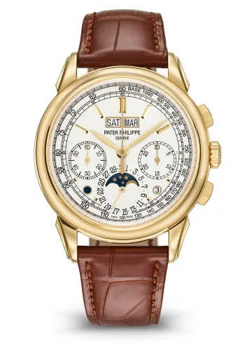 Patek Philippe Perpetual Calendar Chronograph 5270J-001 41mm Yellow gold White