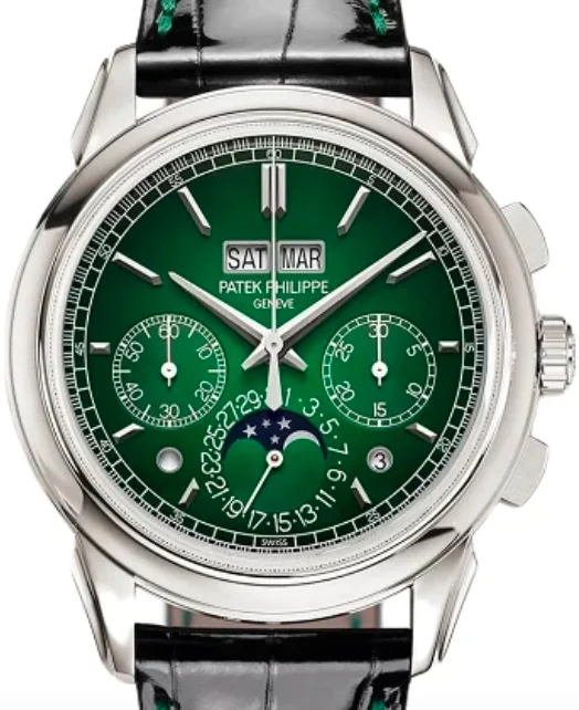 Patek Philippe Perpetual Calendar Chronograph 5270P-014 41mm Platinum Green