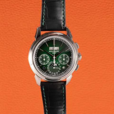 Patek Philippe Perpetual Calendar Chronograph 5270P-014 41mm Platinum Green