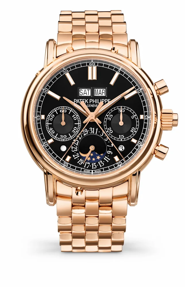 Patek Philippe Perpetual Calendar Split-Seconds Chronograph 5204/1R-001 40mm Rose gold Black