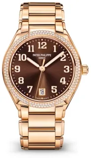 Patek Philippe Twenty~4 7300/1200R-001 36mm Rose gold Brown