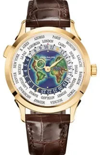 Patek Philippe World Time 5231J-001 Yellow gold White