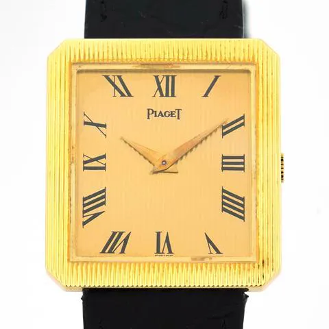 Piaget Protocole 9154 25mm Yellow gold Champagne