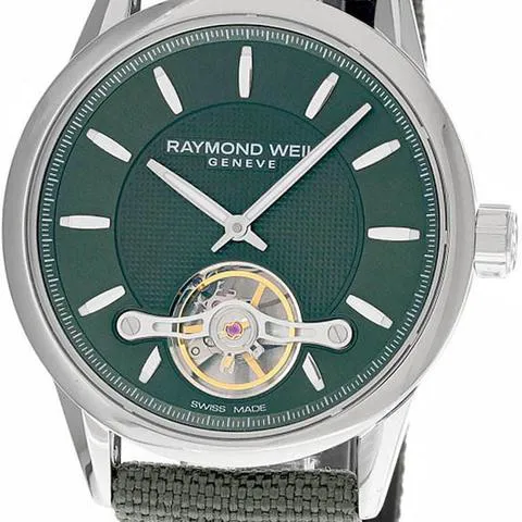 Raymond Weil Freelancer 2780-STC-52001 42.5mm Stainless steel Green