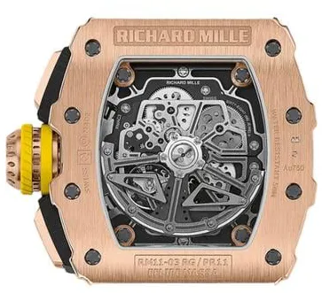 Richard Mille RM 011 RM 11-03 50mm Rose gold and 18k rose gold Skeletonized 1