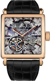 Roger Dubuis Golden Square G40 02SQ 5 V.10A 40mm Rose gold Skeletonized