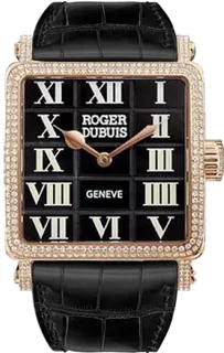 Roger Dubuis Golden Square G34 21 5-FD GCN9.71 Rose gold Black