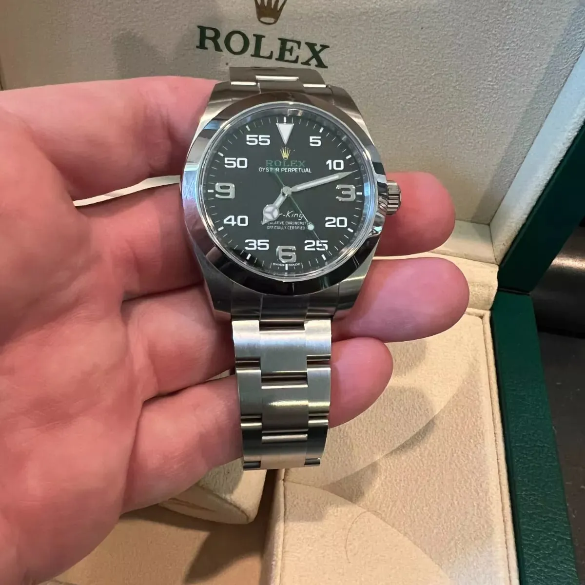 Rolex Air King 116900-0001 40mm Stainless steel Black