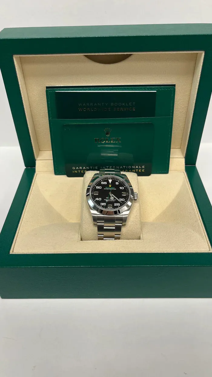 Rolex Air King 116900 40mm Stainless steel Black 1