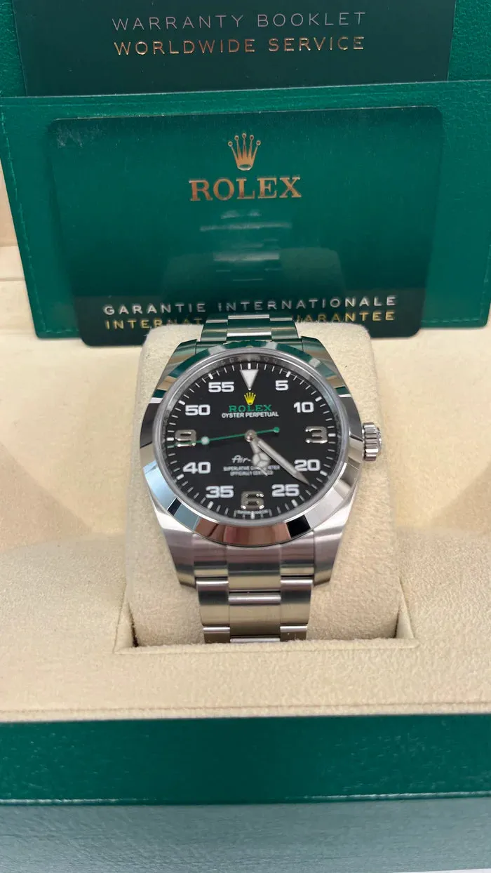 Rolex Air King 116900 40mm Stainless steel Black 2