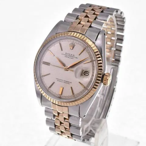 Rolex Datejust 1601 36mm Yellow gold and stainless steel Silver 1