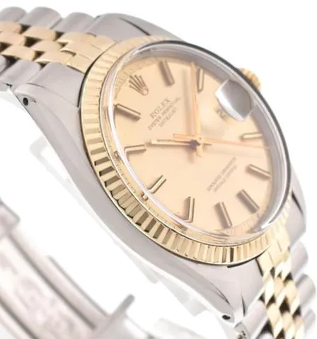 Rolex Datejust 1601 36mm Yellow gold and stainless steel Champagne 5