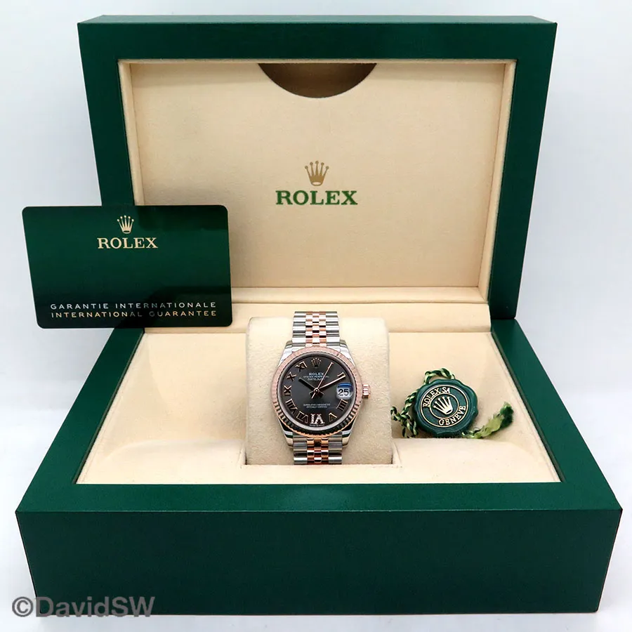 Rolex Datejust 31 278271 31mm 18K/SS Gray 1