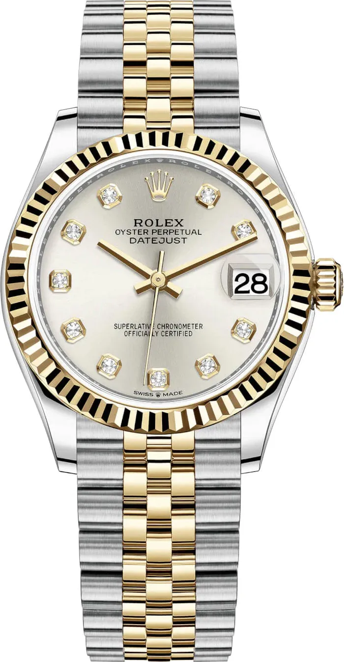 Rolex Datejust 31 278273 31mm Oystersteel Silver