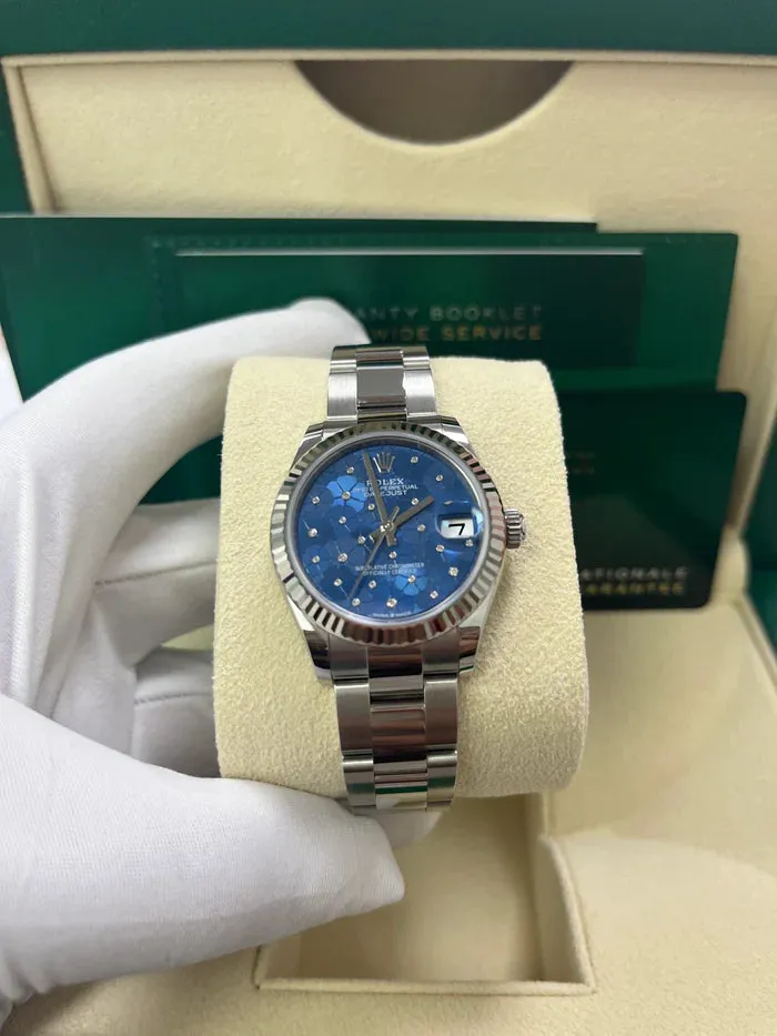 Rolex Datejust 31 278274 31mm Oystersteel Blue 5