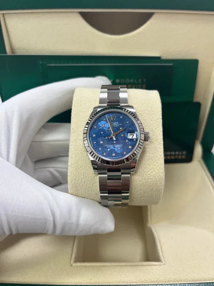 Rolex Datejust 31 278274 31mm Oystersteel Blue 9