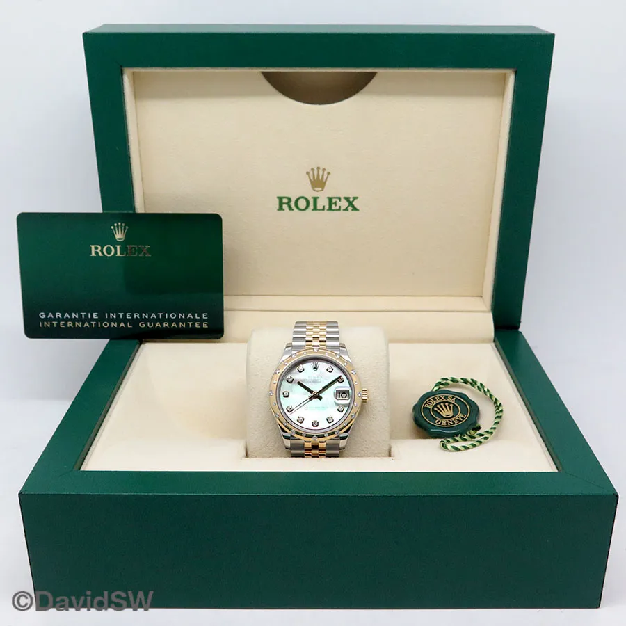 Rolex Datejust 31 278343RBR 31mm 18K/SS Black 1