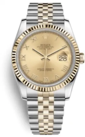 Rolex Datejust 36 116233 36mm Stainless steel Gold