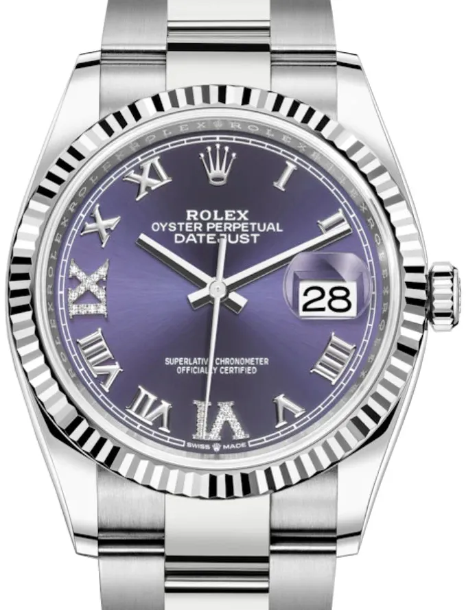 Rolex Datejust 36 126234 36mm Oystersteel