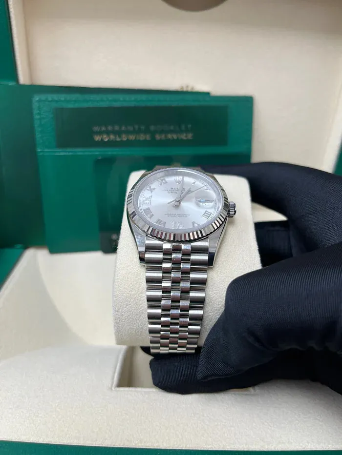 Rolex Datejust 36 126234 36mm Oystersteel Silver 8