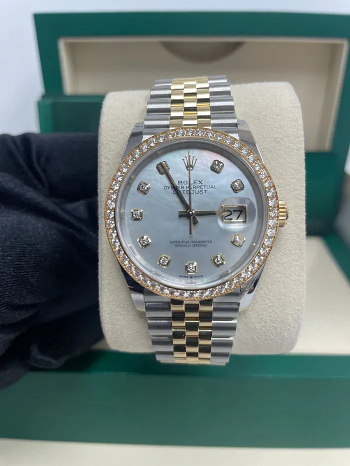 Rolex Datejust 36 126283RBR 36mm Oystersteel Mother-of-pearl 5