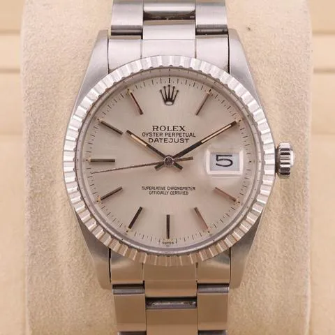 Rolex Datejust 36 16030 36mm Stainless steel Silver