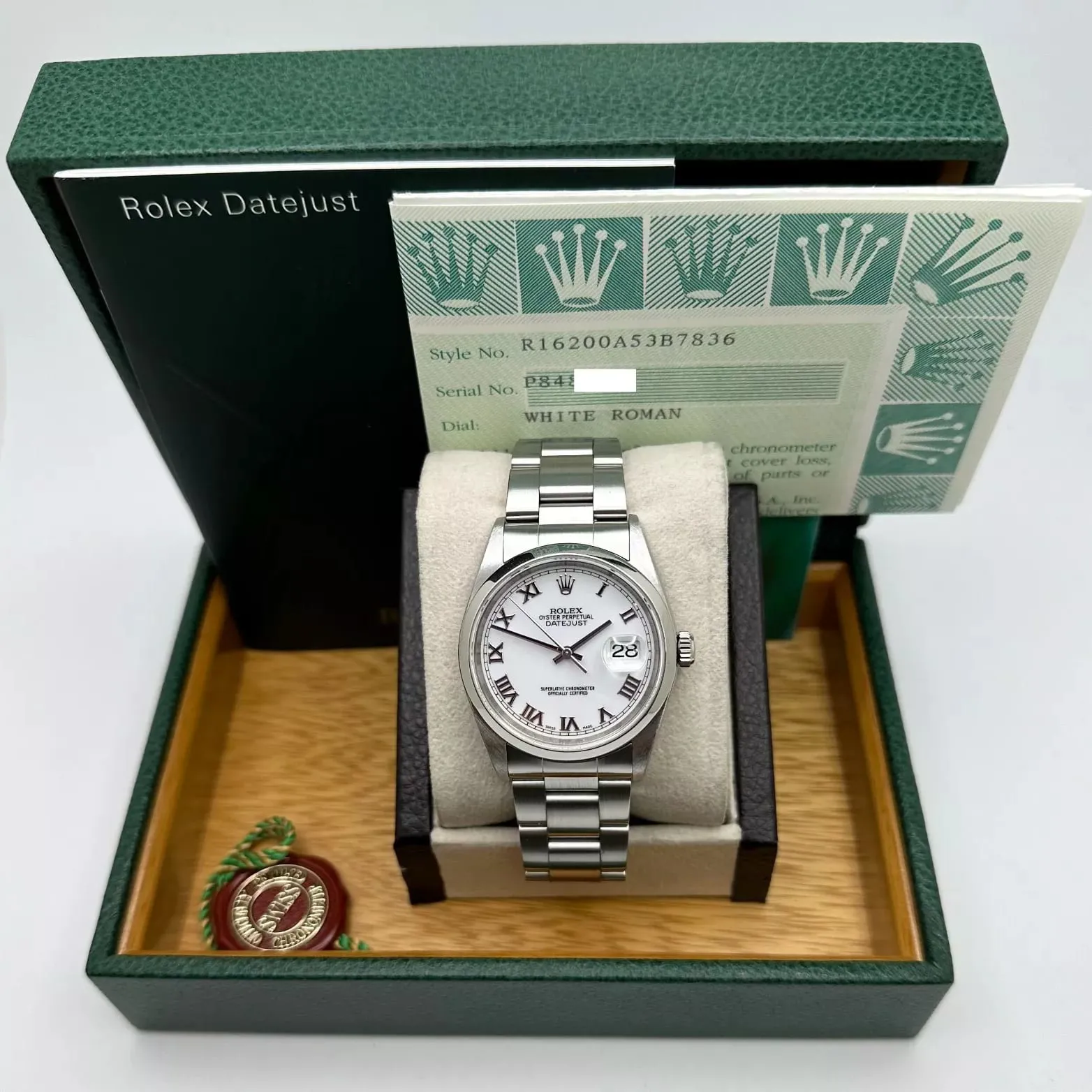 Rolex Datejust 36 16200 36mm Stainless steel White 5