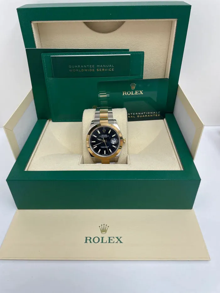 Rolex Datejust 41 126303 41mm Stainless steel Black 1