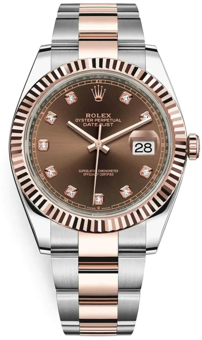 Rolex Datejust 41 126331 41mm Stainless steel Brown