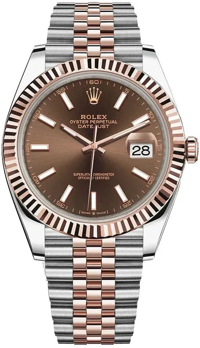 Rolex Datejust 41 126331 41mm Stainless steel Brown