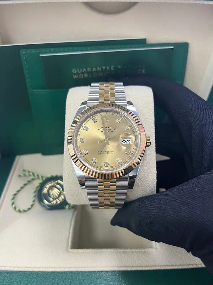 Rolex Datejust 41 126333 41mm Stainless steel Champagne 6